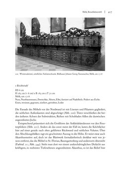 Image of the Page - 417 - in Sakralmöbel aus Österreich - Von Tischlern und ihren Arbeiten im Zeitalter des Absolutismus, Volume I: Östliche Landsteile