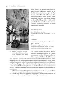 Bild der Seite - 462 - in Sakralmöbel aus Österreich - Von Tischlern und ihren Arbeiten im Zeitalter des Absolutismus, Band I: Östliche Landsteile