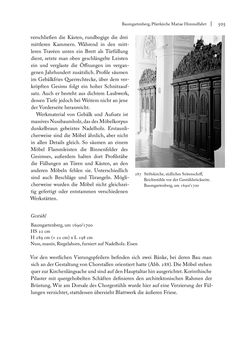 Image of the Page - 505 - in Sakralmöbel aus Österreich - Von Tischlern und ihren Arbeiten im Zeitalter des Absolutismus, Volume I: Östliche Landsteile