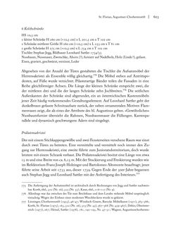 Image of the Page - 603 - in Sakralmöbel aus Österreich - Von Tischlern und ihren Arbeiten im Zeitalter des Absolutismus, Volume I: Östliche Landsteile