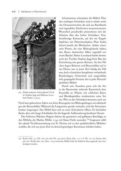 Image of the Page - 606 - in Sakralmöbel aus Österreich - Von Tischlern und ihren Arbeiten im Zeitalter des Absolutismus, Volume I: Östliche Landsteile