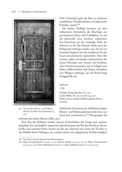 Image of the Page - 610 - in Sakralmöbel aus Österreich - Von Tischlern und ihren Arbeiten im Zeitalter des Absolutismus, Volume I: Östliche Landsteile