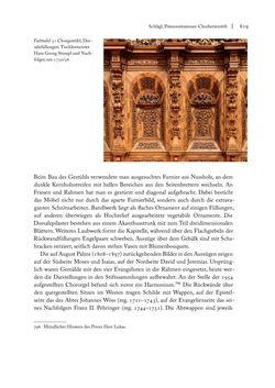 Image of the Page - 619 - in Sakralmöbel aus Österreich - Von Tischlern und ihren Arbeiten im Zeitalter des Absolutismus, Volume I: Östliche Landsteile