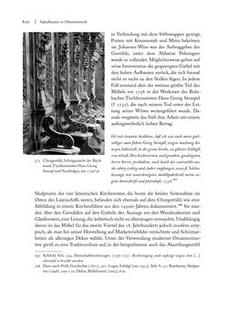 Image of the Page - 620 - in Sakralmöbel aus Österreich - Von Tischlern und ihren Arbeiten im Zeitalter des Absolutismus, Volume I: Östliche Landsteile