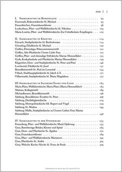Image of the Page - 7 - in Sakralmöbel aus Österreich - Von Tischlern und ihren Arbeiten im Zeitalter des Absolutismus, Volume II: Kunstlandschaften im Norden, Süden und Westen