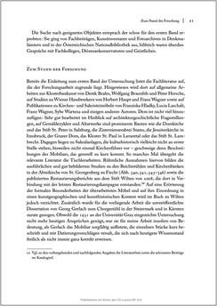 Bild der Seite - 21 - in Sakralmöbel aus Österreich - Von Tischlern und ihren Arbeiten im Zeitalter des Absolutismus, Band II: Kunstlandschaften im Norden, Süden und Westen