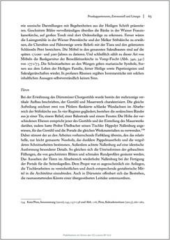 Bild der Seite - 65 - in Sakralmöbel aus Österreich - Von Tischlern und ihren Arbeiten im Zeitalter des Absolutismus, Band II: Kunstlandschaften im Norden, Süden und Westen