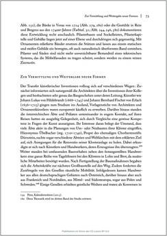 Bild der Seite - 73 - in Sakralmöbel aus Österreich - Von Tischlern und ihren Arbeiten im Zeitalter des Absolutismus, Band II: Kunstlandschaften im Norden, Süden und Westen