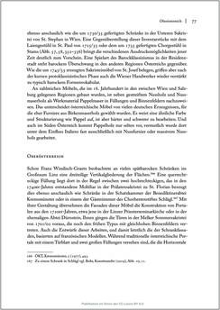 Image of the Page - 77 - in Sakralmöbel aus Österreich - Von Tischlern und ihren Arbeiten im Zeitalter des Absolutismus, Volume II: Kunstlandschaften im Norden, Süden und Westen