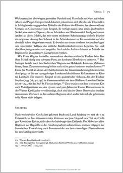 Image of the Page - 79 - in Sakralmöbel aus Österreich - Von Tischlern und ihren Arbeiten im Zeitalter des Absolutismus, Volume II: Kunstlandschaften im Norden, Süden und Westen
