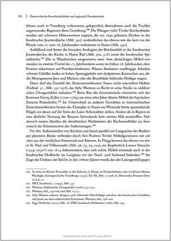 Bild der Seite - 82 - in Sakralmöbel aus Österreich - Von Tischlern und ihren Arbeiten im Zeitalter des Absolutismus, Band II: Kunstlandschaften im Norden, Süden und Westen