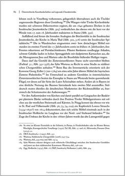 Image of the Page - 82 - in Sakralmöbel aus Österreich - Von Tischlern und ihren Arbeiten im Zeitalter des Absolutismus, Volume II: Kunstlandschaften im Norden, Süden und Westen