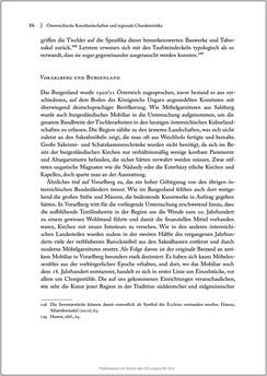 Image of the Page - 86 - in Sakralmöbel aus Österreich - Von Tischlern und ihren Arbeiten im Zeitalter des Absolutismus, Volume II: Kunstlandschaften im Norden, Süden und Westen