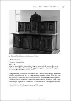 Bild der Seite - 107 - in Sakralmöbel aus Österreich - Von Tischlern und ihren Arbeiten im Zeitalter des Absolutismus, Band II: Kunstlandschaften im Norden, Süden und Westen