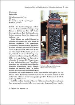 Bild der Seite - 111 - in Sakralmöbel aus Österreich - Von Tischlern und ihren Arbeiten im Zeitalter des Absolutismus, Band II: Kunstlandschaften im Norden, Süden und Westen
