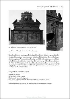 Image of the Page - 115 - in Sakralmöbel aus Österreich - Von Tischlern und ihren Arbeiten im Zeitalter des Absolutismus, Volume II: Kunstlandschaften im Norden, Süden und Westen