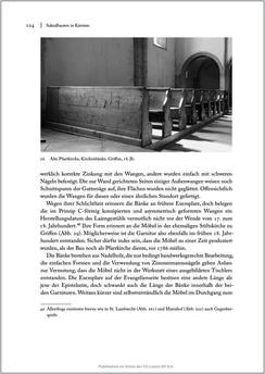 Image of the Page - 124 - in Sakralmöbel aus Österreich - Von Tischlern und ihren Arbeiten im Zeitalter des Absolutismus, Volume II: Kunstlandschaften im Norden, Süden und Westen