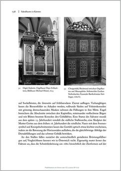 Bild der Seite - 136 - in Sakralmöbel aus Österreich - Von Tischlern und ihren Arbeiten im Zeitalter des Absolutismus, Band II: Kunstlandschaften im Norden, Süden und Westen