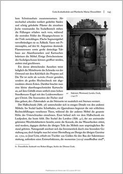 Image of the Page - 145 - in Sakralmöbel aus Österreich - Von Tischlern und ihren Arbeiten im Zeitalter des Absolutismus, Volume II: Kunstlandschaften im Norden, Süden und Westen
