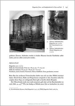 Bild der Seite - 147 - in Sakralmöbel aus Österreich - Von Tischlern und ihren Arbeiten im Zeitalter des Absolutismus, Band II: Kunstlandschaften im Norden, Süden und Westen
