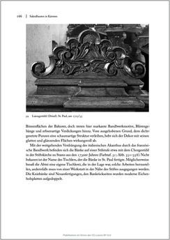 Image of the Page - 166 - in Sakralmöbel aus Österreich - Von Tischlern und ihren Arbeiten im Zeitalter des Absolutismus, Volume II: Kunstlandschaften im Norden, Süden und Westen