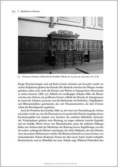 Image of the Page - 174 - in Sakralmöbel aus Österreich - Von Tischlern und ihren Arbeiten im Zeitalter des Absolutismus, Volume II: Kunstlandschaften im Norden, Süden und Westen