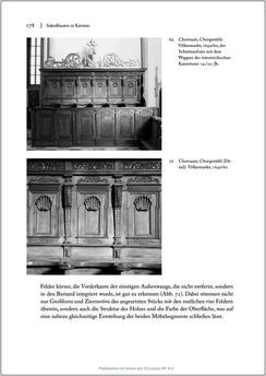 Image of the Page - 178 - in Sakralmöbel aus Österreich - Von Tischlern und ihren Arbeiten im Zeitalter des Absolutismus, Volume II: Kunstlandschaften im Norden, Süden und Westen