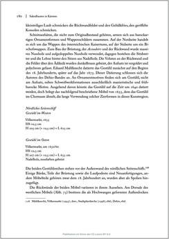 Bild der Seite - 180 - in Sakralmöbel aus Österreich - Von Tischlern und ihren Arbeiten im Zeitalter des Absolutismus, Band II: Kunstlandschaften im Norden, Süden und Westen