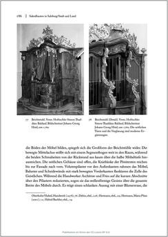 Bild der Seite - 186 - in Sakralmöbel aus Österreich - Von Tischlern und ihren Arbeiten im Zeitalter des Absolutismus, Band II: Kunstlandschaften im Norden, Süden und Westen