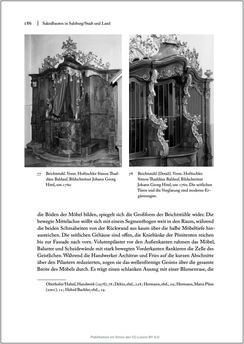 Image of the Page - 186 - in Sakralmöbel aus Österreich - Von Tischlern und ihren Arbeiten im Zeitalter des Absolutismus, Volume II: Kunstlandschaften im Norden, Süden und Westen