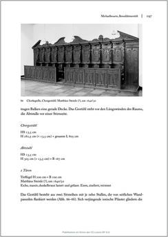 Image of the Page - 197 - in Sakralmöbel aus Österreich - Von Tischlern und ihren Arbeiten im Zeitalter des Absolutismus, Volume II: Kunstlandschaften im Norden, Süden und Westen