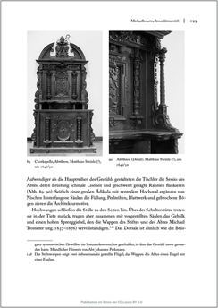 Image of the Page - 199 - in Sakralmöbel aus Österreich - Von Tischlern und ihren Arbeiten im Zeitalter des Absolutismus, Volume II: Kunstlandschaften im Norden, Süden und Westen