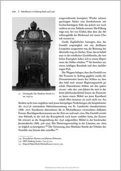 Bild der Seite - 200 - in Sakralmöbel aus Österreich - Von Tischlern und ihren Arbeiten im Zeitalter des Absolutismus, Band II: Kunstlandschaften im Norden, Süden und Westen