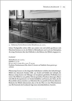 Image of the Page - 203 - in Sakralmöbel aus Österreich - Von Tischlern und ihren Arbeiten im Zeitalter des Absolutismus, Volume II: Kunstlandschaften im Norden, Süden und Westen