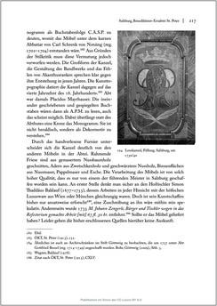 Bild der Seite - 217 - in Sakralmöbel aus Österreich - Von Tischlern und ihren Arbeiten im Zeitalter des Absolutismus, Band II: Kunstlandschaften im Norden, Süden und Westen
