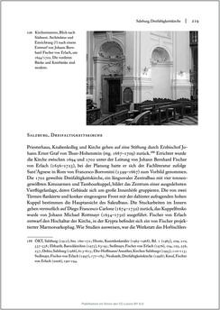Image of the Page - 219 - in Sakralmöbel aus Österreich - Von Tischlern und ihren Arbeiten im Zeitalter des Absolutismus, Volume II: Kunstlandschaften im Norden, Süden und Westen