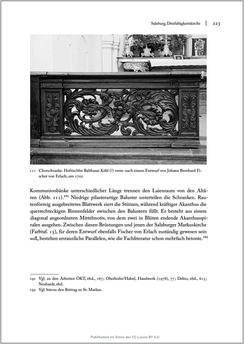 Image of the Page - 223 - in Sakralmöbel aus Österreich - Von Tischlern und ihren Arbeiten im Zeitalter des Absolutismus, Volume II: Kunstlandschaften im Norden, Süden und Westen