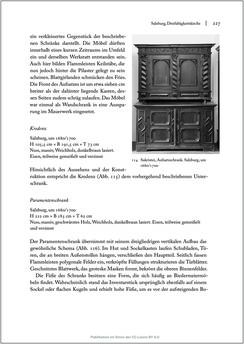 Bild der Seite - 227 - in Sakralmöbel aus Österreich - Von Tischlern und ihren Arbeiten im Zeitalter des Absolutismus, Band II: Kunstlandschaften im Norden, Süden und Westen