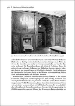 Image of the Page - 232 - in Sakralmöbel aus Österreich - Von Tischlern und ihren Arbeiten im Zeitalter des Absolutismus, Volume II: Kunstlandschaften im Norden, Süden und Westen