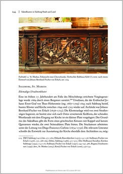 Image of the Page - 244 - in Sakralmöbel aus Österreich - Von Tischlern und ihren Arbeiten im Zeitalter des Absolutismus, Volume II: Kunstlandschaften im Norden, Süden und Westen