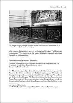 Image of the Page - 245 - in Sakralmöbel aus Österreich - Von Tischlern und ihren Arbeiten im Zeitalter des Absolutismus, Volume II: Kunstlandschaften im Norden, Süden und Westen