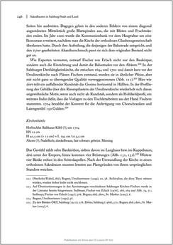 Image of the Page - 246 - in Sakralmöbel aus Österreich - Von Tischlern und ihren Arbeiten im Zeitalter des Absolutismus, Volume II: Kunstlandschaften im Norden, Süden und Westen