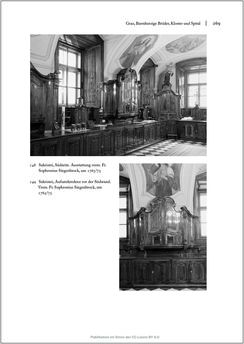 Bild der Seite - 269 - in Sakralmöbel aus Österreich - Von Tischlern und ihren Arbeiten im Zeitalter des Absolutismus, Band II: Kunstlandschaften im Norden, Süden und Westen