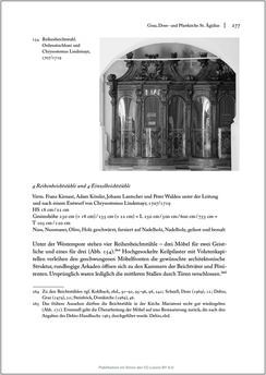 Image of the Page - 277 - in Sakralmöbel aus Österreich - Von Tischlern und ihren Arbeiten im Zeitalter des Absolutismus, Volume II: Kunstlandschaften im Norden, Süden und Westen