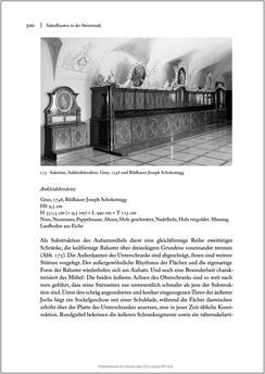 Image of the Page - 300 - in Sakralmöbel aus Österreich - Von Tischlern und ihren Arbeiten im Zeitalter des Absolutismus, Volume II: Kunstlandschaften im Norden, Süden und Westen