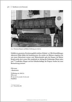 Image of the Page - 316 - in Sakralmöbel aus Österreich - Von Tischlern und ihren Arbeiten im Zeitalter des Absolutismus, Volume II: Kunstlandschaften im Norden, Süden und Westen