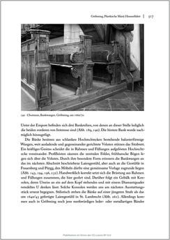 Image of the Page - 317 - in Sakralmöbel aus Österreich - Von Tischlern und ihren Arbeiten im Zeitalter des Absolutismus, Volume II: Kunstlandschaften im Norden, Süden und Westen