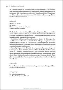 Bild der Seite - 330 - in Sakralmöbel aus Österreich - Von Tischlern und ihren Arbeiten im Zeitalter des Absolutismus, Band II: Kunstlandschaften im Norden, Süden und Westen