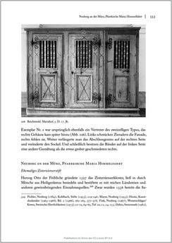 Image of the Page - 333 - in Sakralmöbel aus Österreich - Von Tischlern und ihren Arbeiten im Zeitalter des Absolutismus, Volume II: Kunstlandschaften im Norden, Süden und Westen