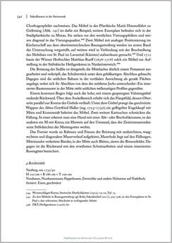 Bild der Seite - 342 - in Sakralmöbel aus Österreich - Von Tischlern und ihren Arbeiten im Zeitalter des Absolutismus, Band II: Kunstlandschaften im Norden, Süden und Westen